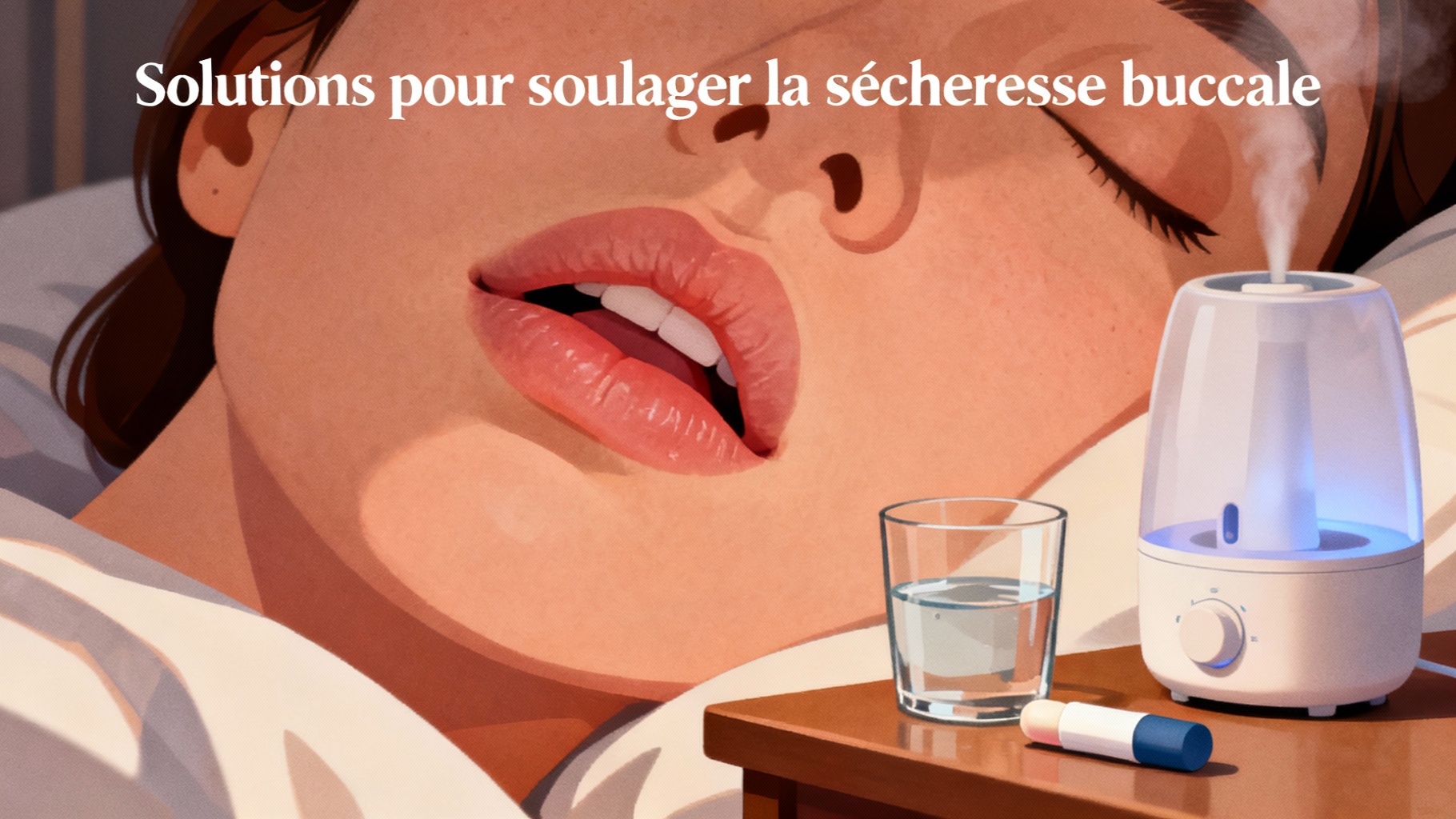 Comprendre la bouche très sèche en dormant : causes et solutions 1 Solutions pour soulager la sécheresse buccale