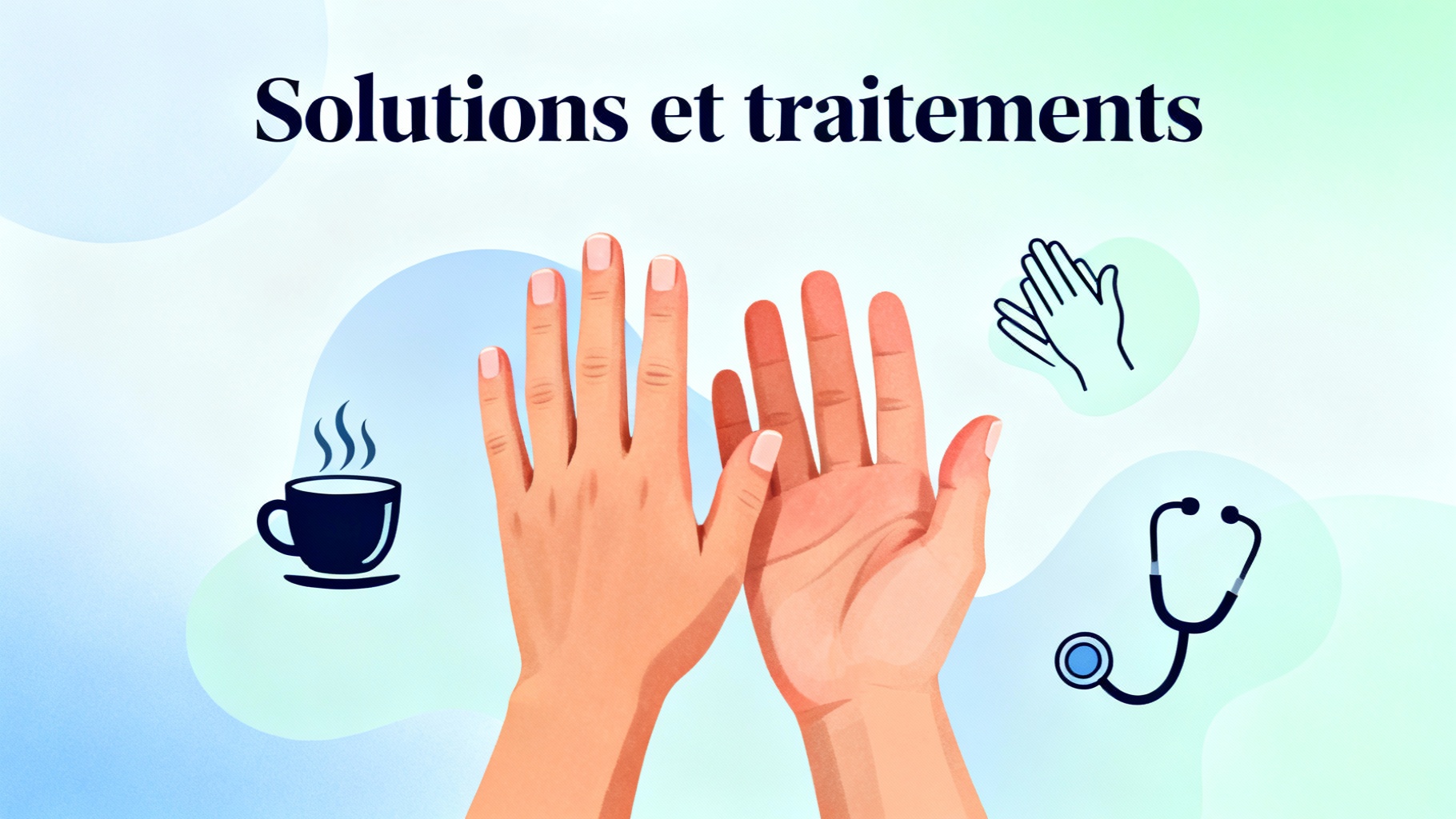 Engourdissement des doigts des 2 mains : causes et solutions 1 Solutions et traitements