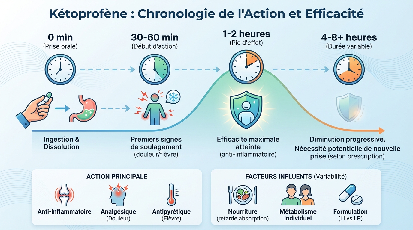 Kétoprofène : en combien de temps agit-il vraiment ? 1 Comment utiliser le kétoprofène ?