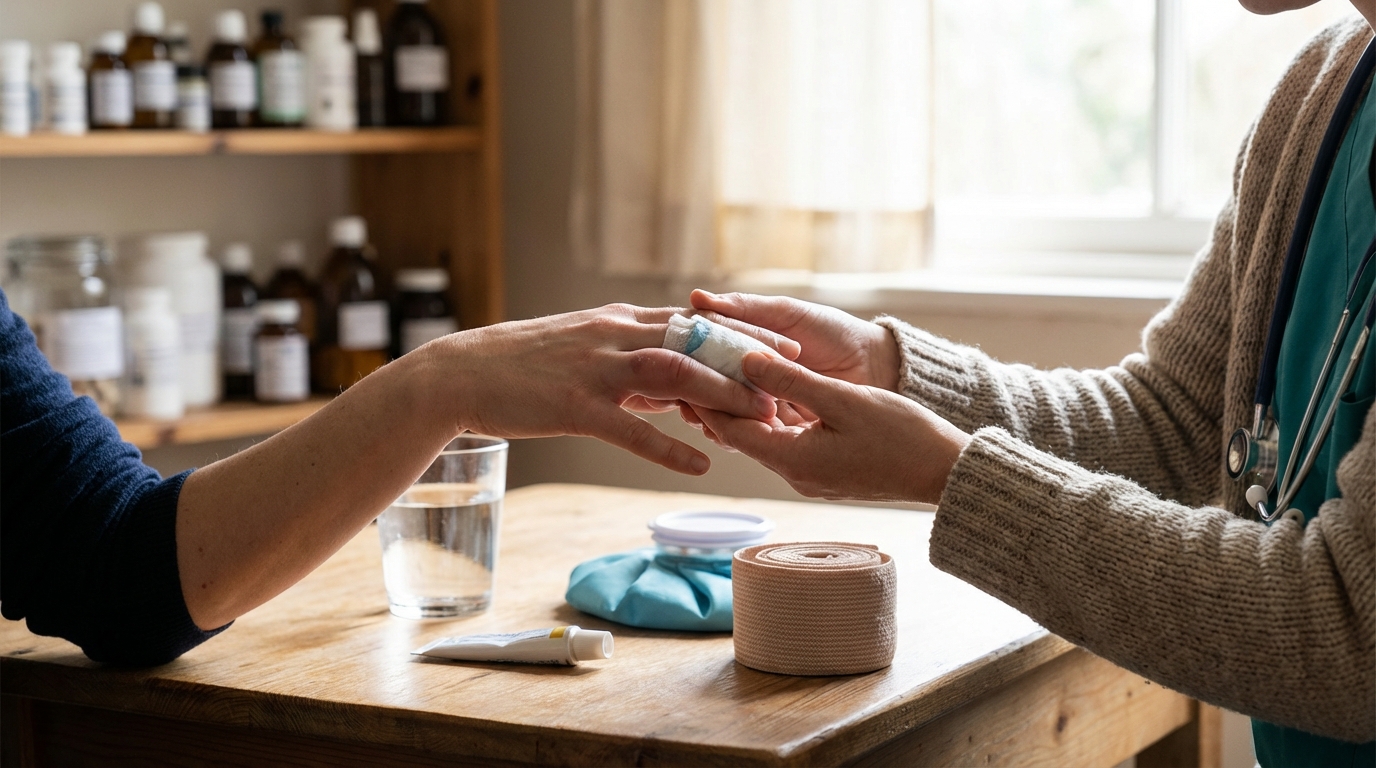 Que faire si votre doigt est gonflé et difficile à plier ?