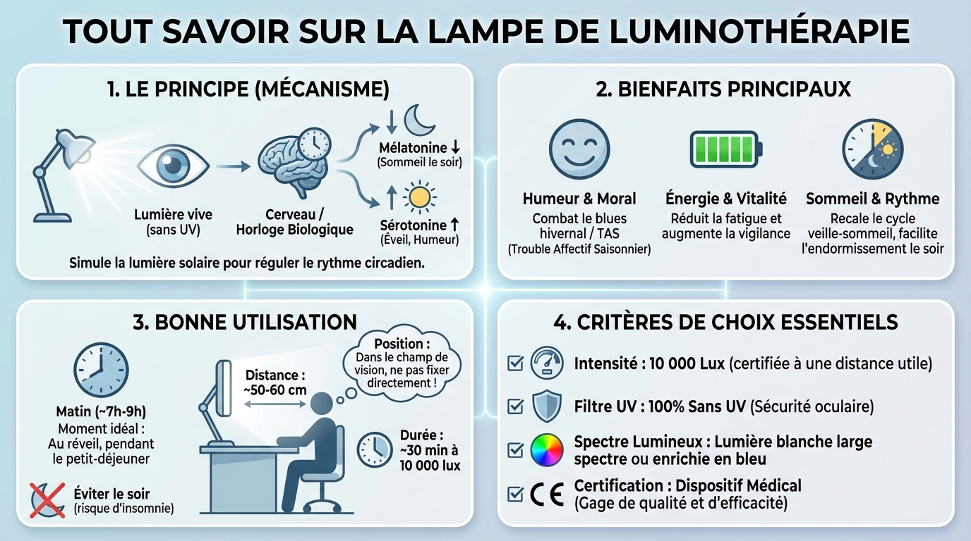 Comment choisir sa lampe de luminothérapie ?
