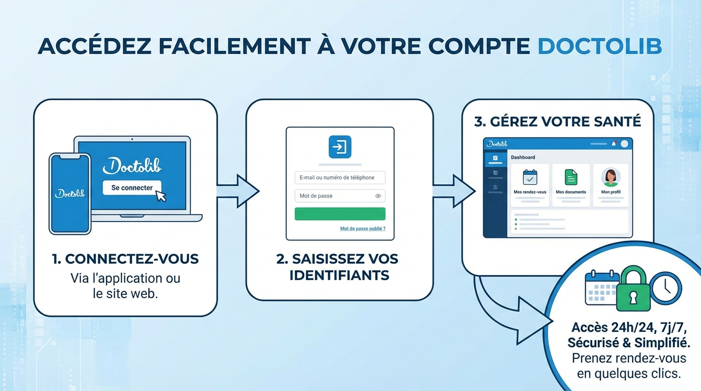 Gérer votre compte Doctolib