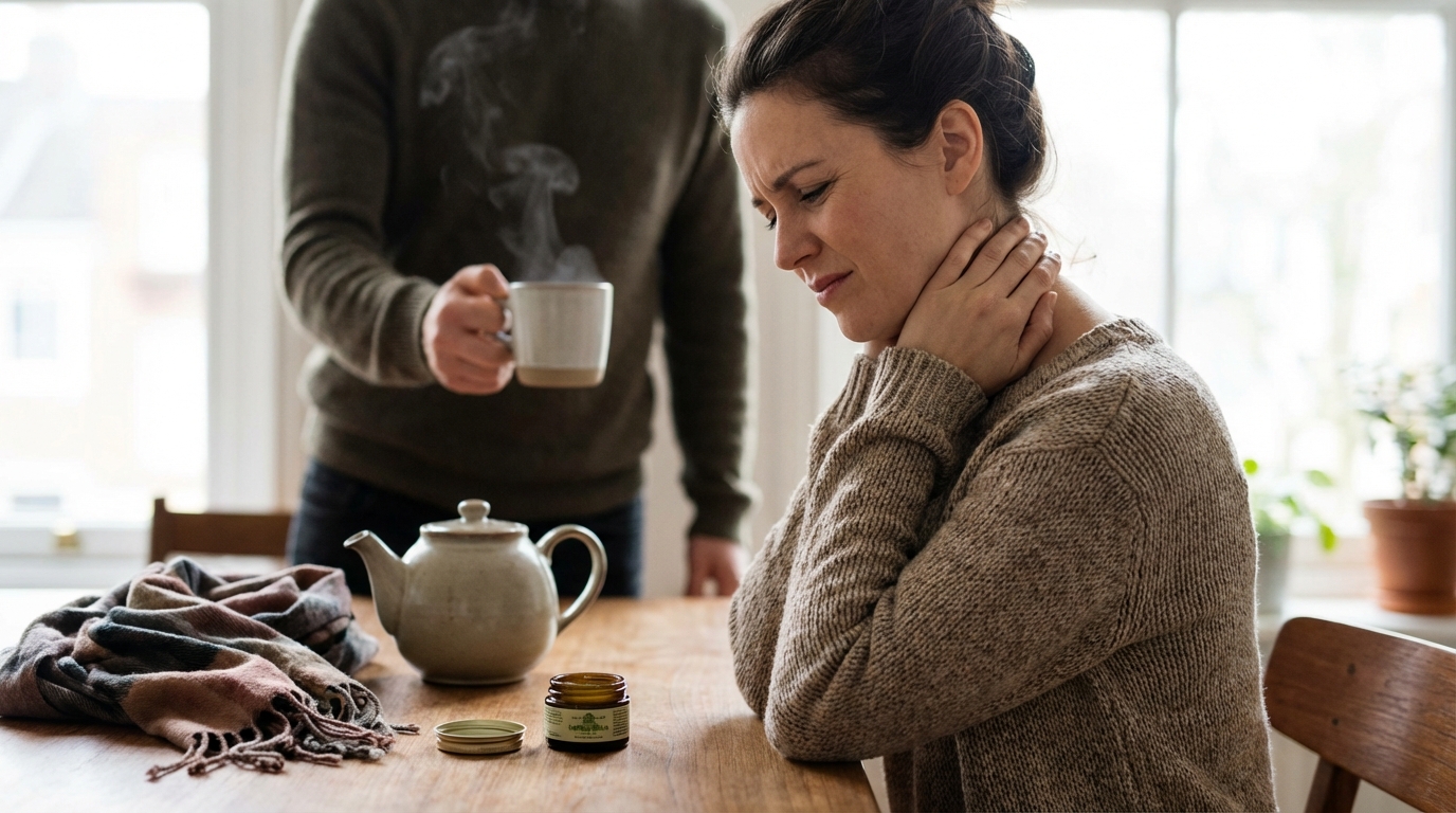 Douleur au cou et à la gorge : causes et solutions
