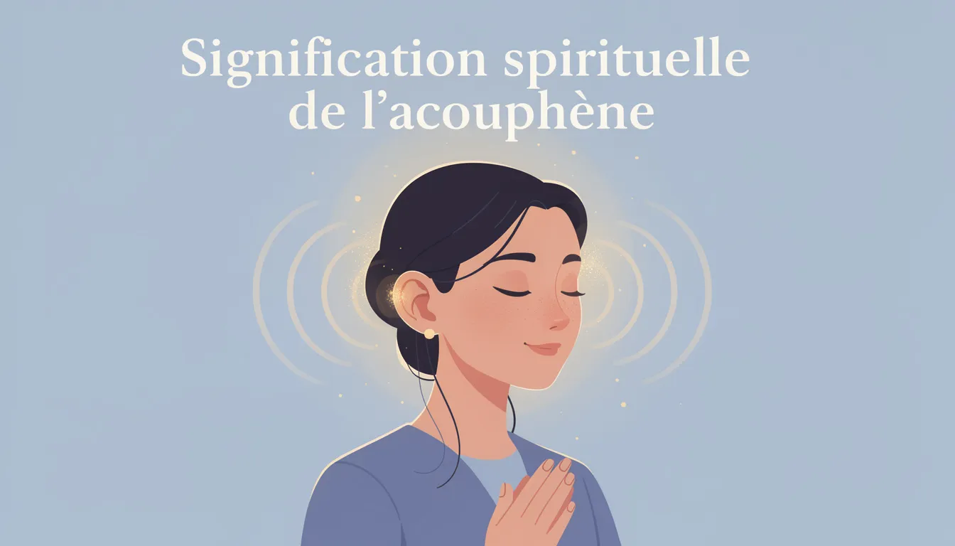 Acouphène : signification spirituelle et interprétation 1 Signification spirituelle de l'acouphène