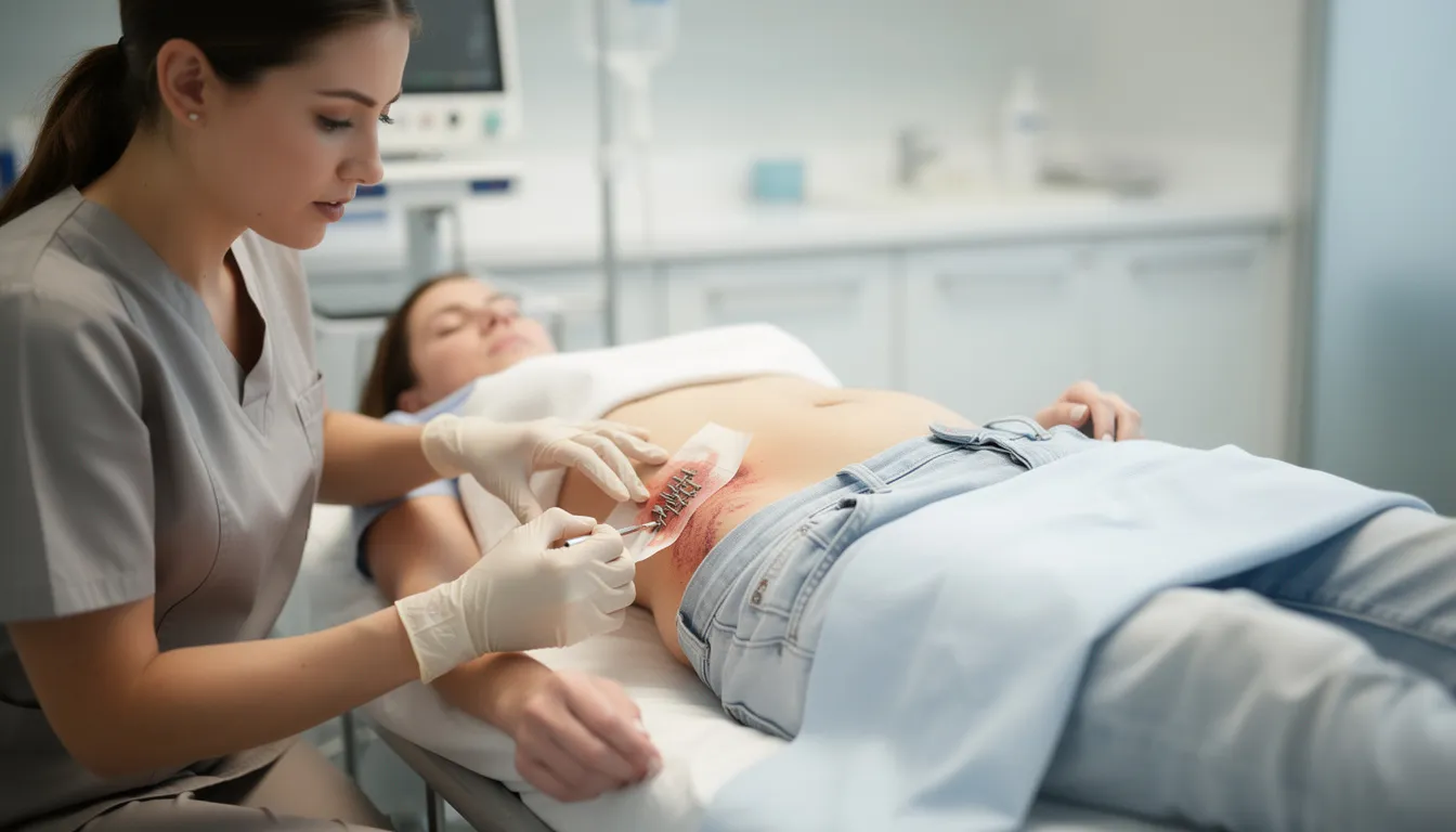 Agrafes chirurgicales : comprendre la douleur et les soins