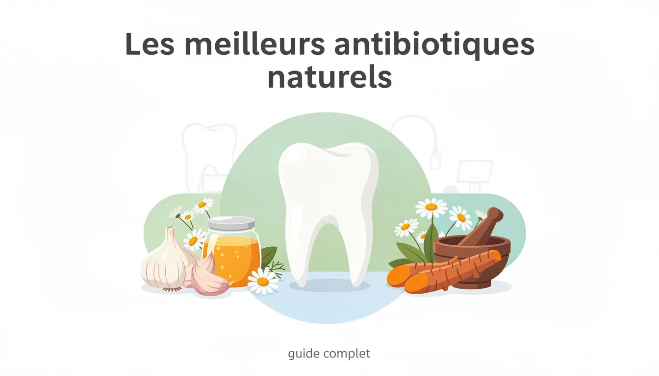 Antibiotique naturel après extraction dentaire : guide complet 1 Les meilleurs antibiotiques naturels