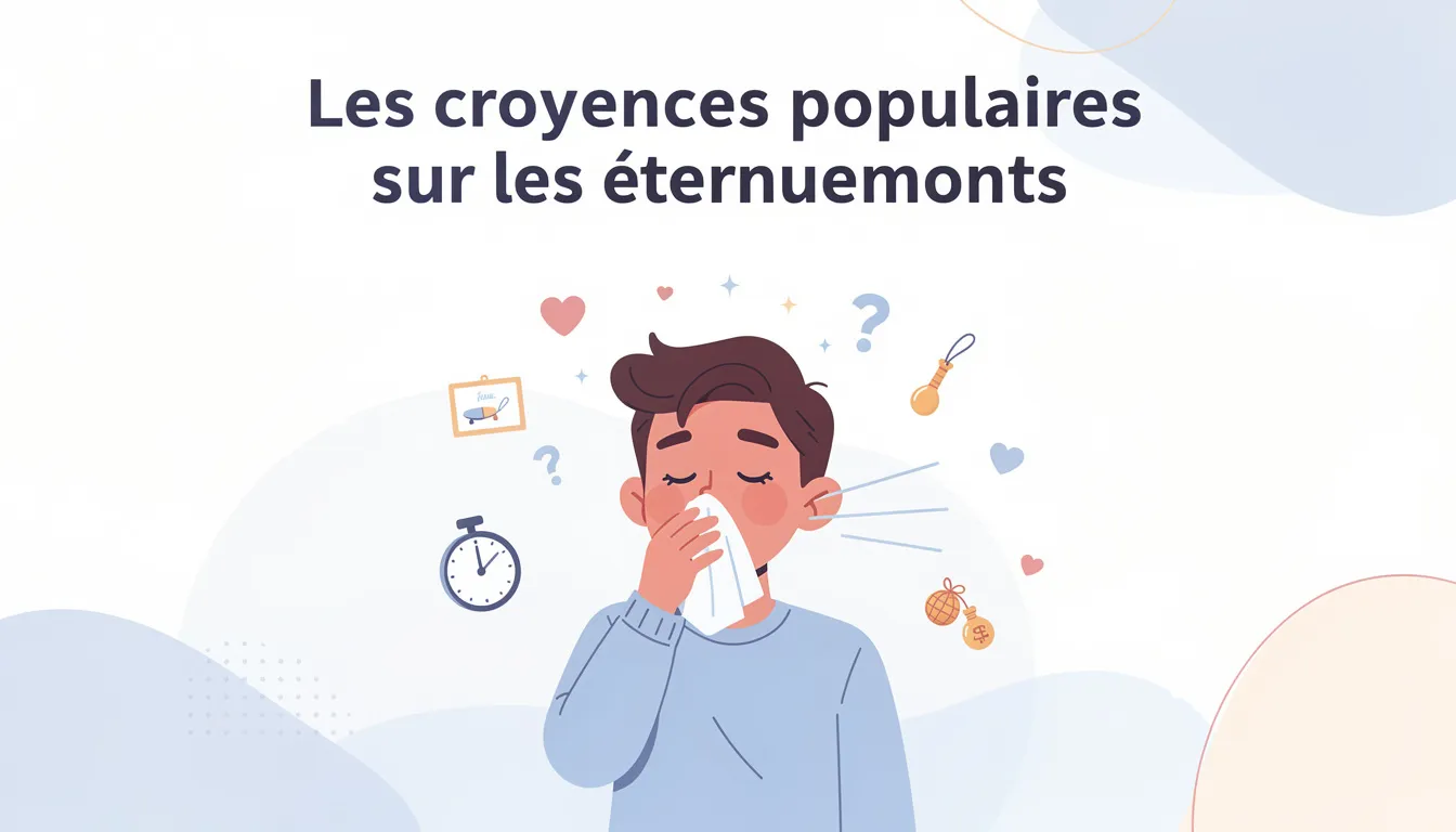 Atchoum : signification et croyances autour des éternuements 1 Les croyances populaires sur les éternuements