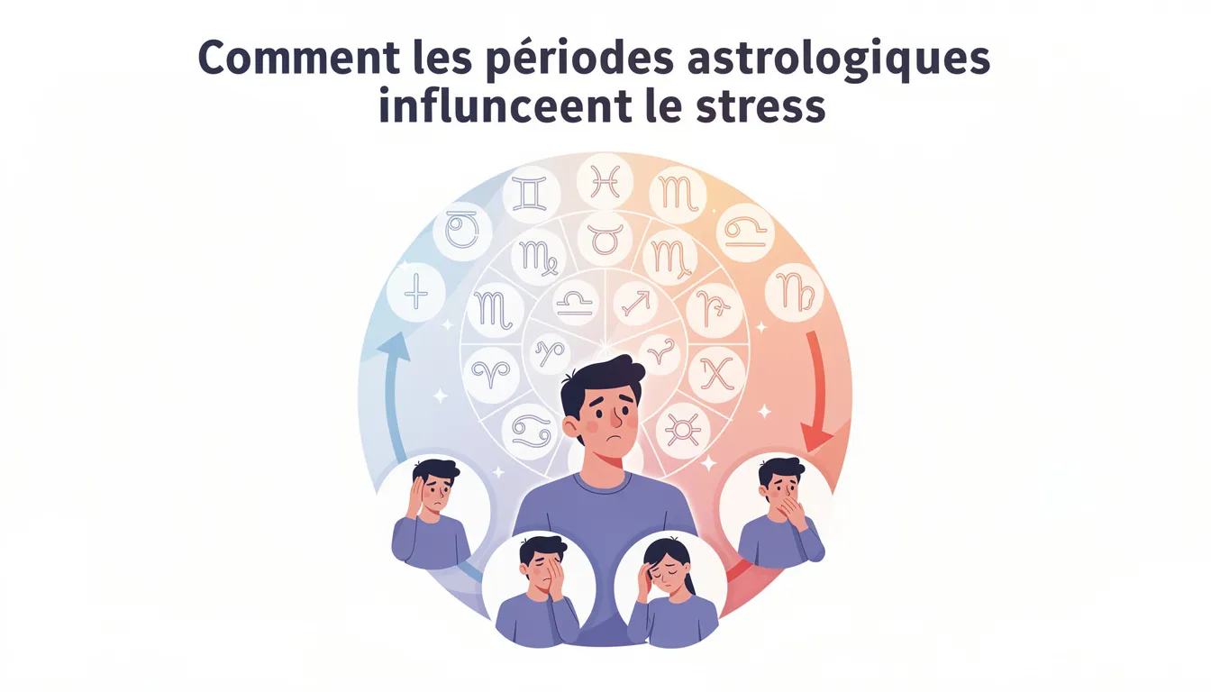 Comment les périodes astrologiques influencent le stress