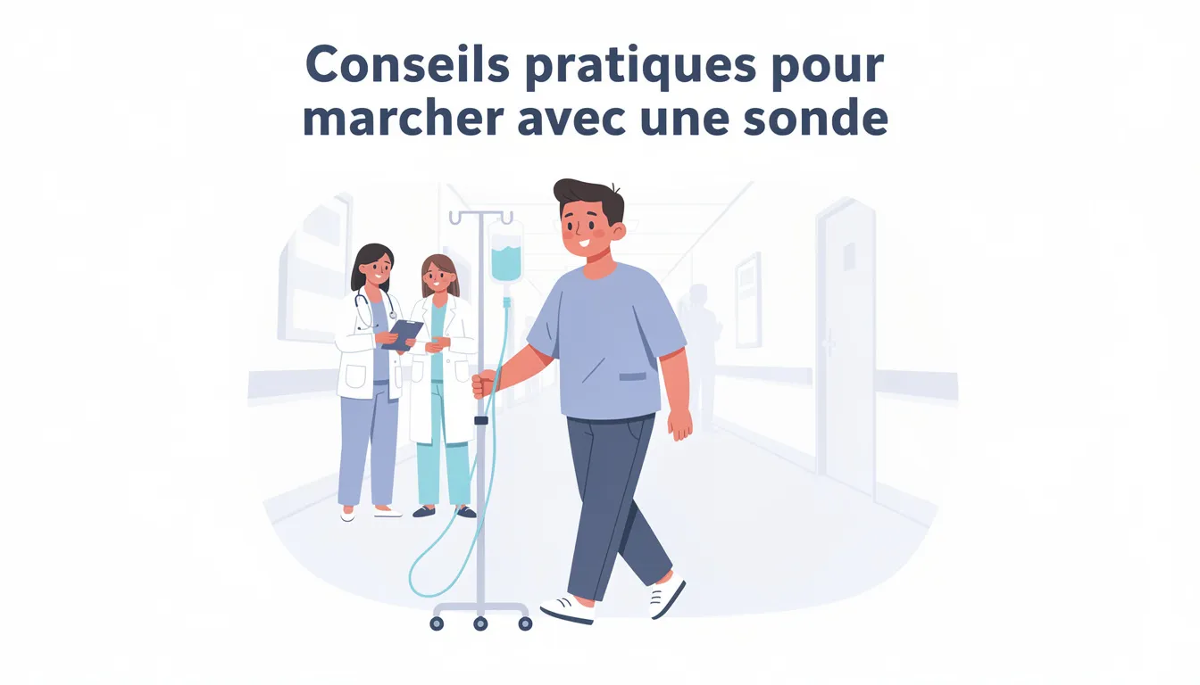 Conseils pratiques pour marcher avec une sonde