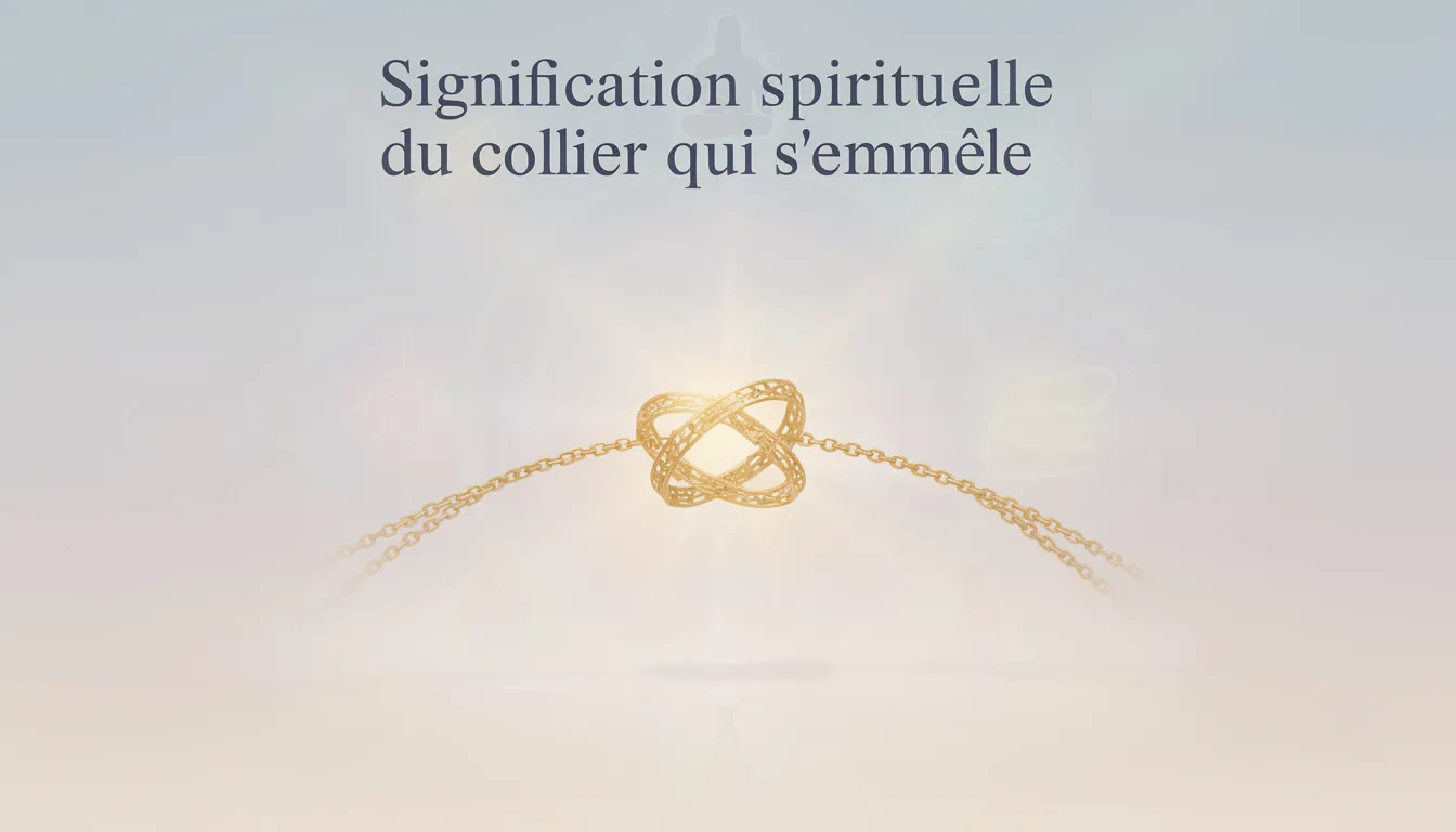 Signification spirituelle du collier qui s'emmêle