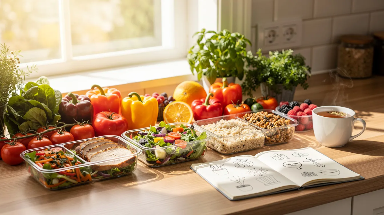 Exemples de menus pour une semaine