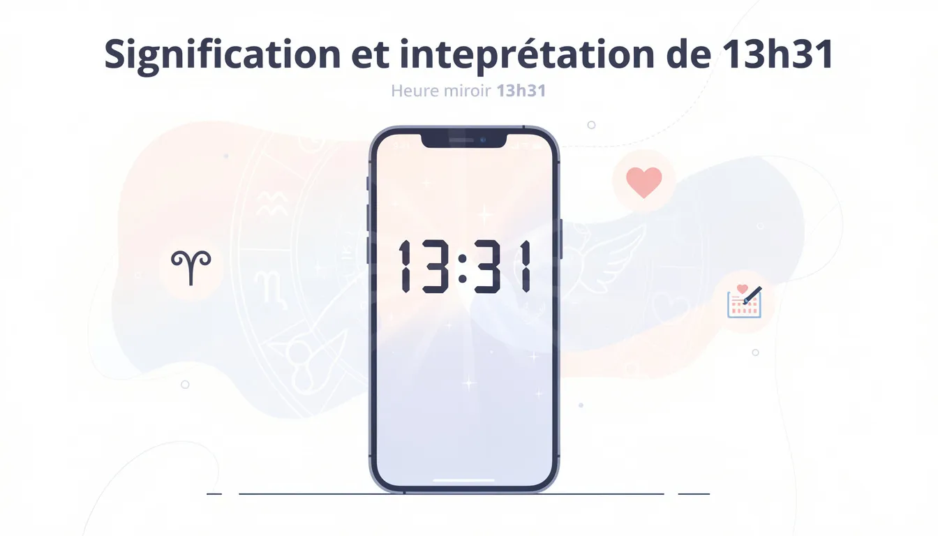 Signification et interprétation de 13h31