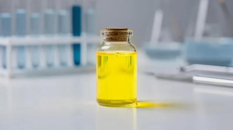 Urine jaune fluorescent : causes, risques et solutions