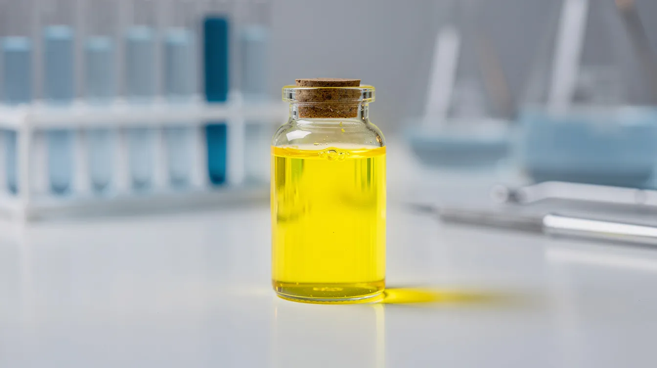 Urine jaune fluorescent : causes, risques et solutions