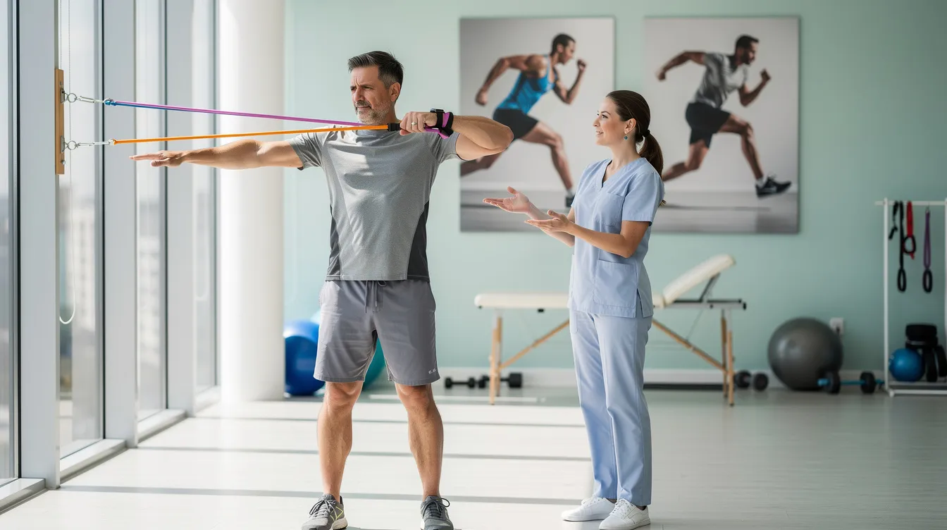Exercices de rééducation pour le tendon sus-épineux
